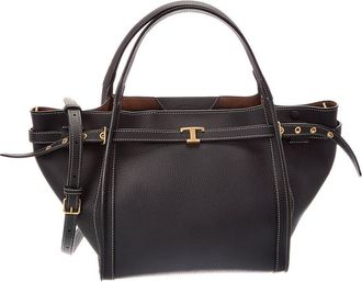 Tod's Tods Logo Small Leather Tote