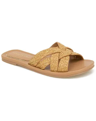 Kenneth Cole Jula Raffia Flat