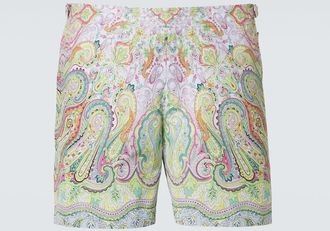 Orlebar Brown Bulldog printed swim trunks