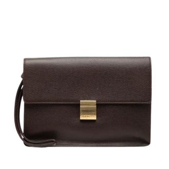 Louis Vuitton Pre-owned Selenga Clutch - - Pre-owned - Donna - Marrone - ONE SIZE