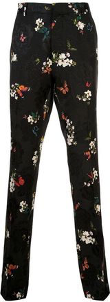 Amiri Butterfly Jacquard Pants- Black