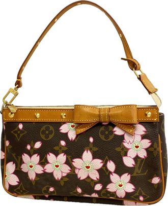 Louis Vuitton Brown Pouch (Pre-Owned)