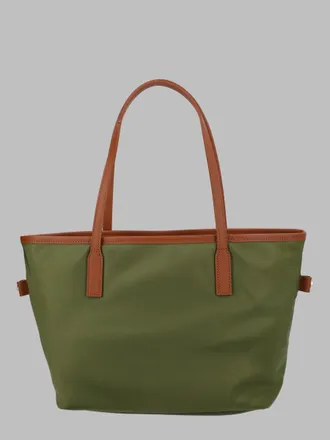 MC2 Saint Barth Womens Shoulder Bag City Medium Nylon Green Polyamide