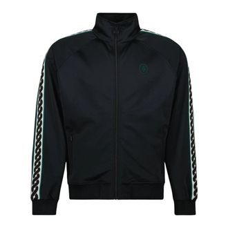 Dr&ocirc;le de Monsieur La Veste Survet - Heren - Trainingsjackets - Zwart - S - Katoen - Fitness