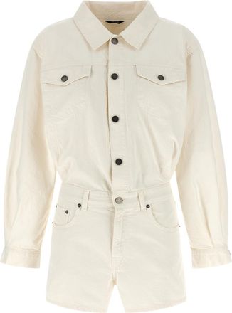 Haikure White Elle Authentic Lax jumpsuit