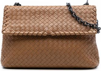 Bottega Veneta Pre-owned Bottega Veneta Medium Nappa Intrecciato Olimpia Shoulder Bag Ladies B05302654W