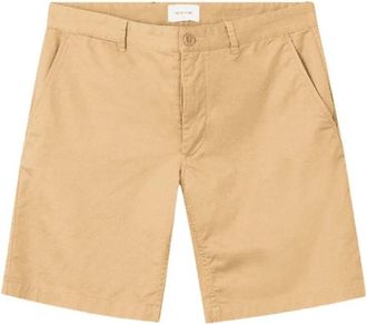Wood Wood Light Twill Shorts - Heren - Korte Broeken - Beige - W28 - Katoen - Korte Broeken