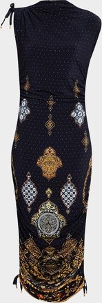 Camilla The Imperial Gate Asymmetric Ruched Jersey Dress