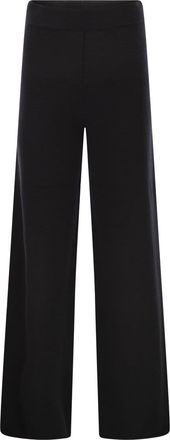 Max Mara Womens Moritz - Wool And Cashmere Trousers - Black - Size X-Small