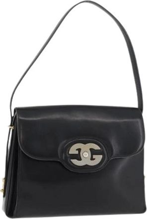 Gucci Pre-owned Shoulder Bags, female, Black, Size: ONE SIZE Pre-owned Vintage Shoulder Bag