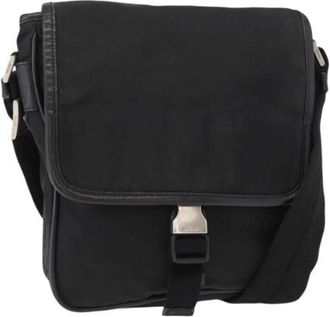 Prada unisex, Pre-owned, Zwart, Maat: ONE Size Nylon