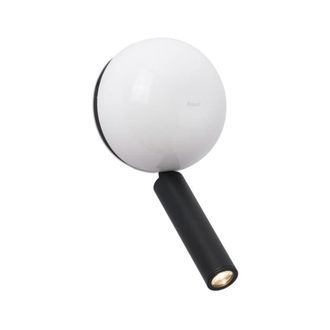 Faro Barcelona Pie de sal&oacute;n ALUMINIO BLANCO BRILLO