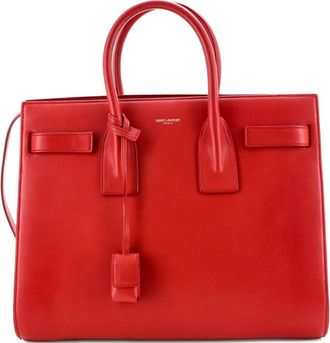 Saint Laurent Sac de Jour Bag Leather Small satchel - Rood