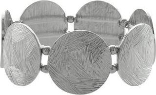 Olivia Welles Birdie Stretch Bracelet in Silver at Nordstrom Rack