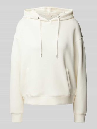 Moss Copenhagen Hoodie mit &uuml;berschnittenen Schultern Modell Ima Q in Offwhite, Gr&ouml;&szlig;e XS/S