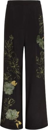 Momoni Baniwa Wide Trousers - female - Momoni - Wide Trousers - Black - M - Trousers