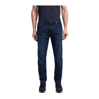 7 For All Mankind Slim Fit Jeans, male, Blue, W34, Slim-fit Jeans