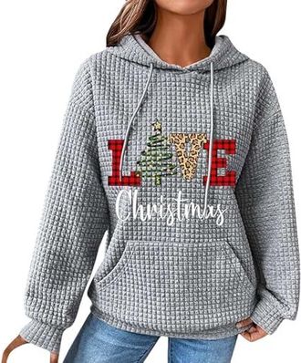 Générique Sweat à Capuche Hommes Pulls De Noël, Pull Moche De Noel Sweat De Noël Adulte