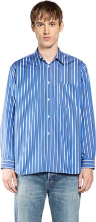 Comme Des Gar&ccedil;ons Pocket Shirt in Striped Cotton