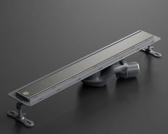 OEM Drenaje Lineal Grafito Mate Sif&oacute;n 360&deg; 61 L/min 60 Cm