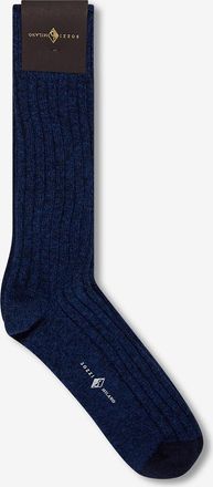 Sozzi Milano Rippstrick-Socken aus Kaschmirmix Costa Binata