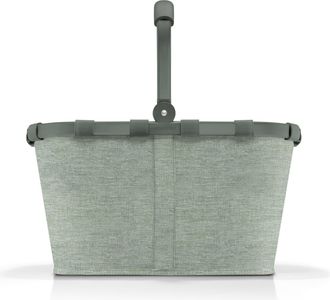 Reisenthel Einkaufskorb REISENTHEL Carrybag, Damen, gr&uuml;n, Polyester, Einkaufsk&ouml;rbe Einkaufskorb, Aus recyceltem Material
