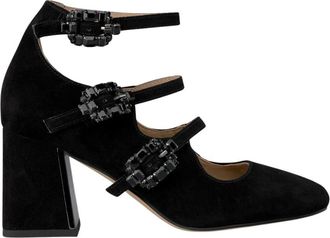 Alma En Pena Gespte hakken schoenen - Dames - Pumps - Zwart - 37 EU - Schoenen