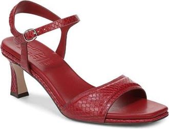 Naturalizer Grace Ankle Strap Sandal in Hearts Flame Red at Nordstrom, Size 8.5