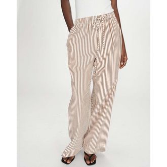 Grace & Mila Wijde gestreepte broek VOLUTE