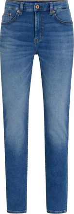 HUGO BOSS Hugo Heren Denim 5 Pockets Slim Jeans (Medium Blauw)
