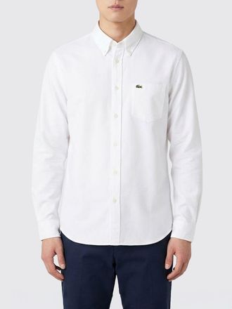 Lacoste Camicia classica Lacoste in cotone con logo