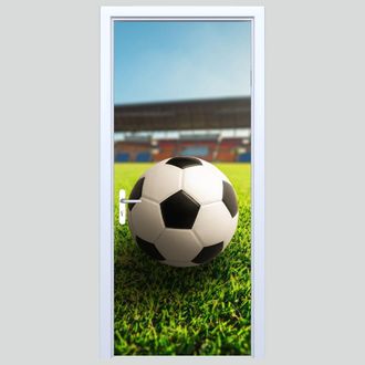 OEM Adhesivo De Tela Para Puerta Con Dise&ntilde;o De Estadio De F&uacute;tbol 468pd