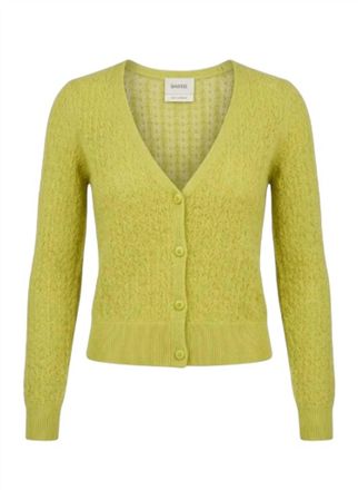 Barrie Womens Lightweight Cashmere Cardigan In Punch/easel
