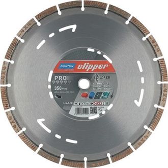 Norton Disco De Diamante 4 X 4 Explorer D. 350 Mm 20 Mm De Perforaci&oacute;n Para Tron&ccedil;
