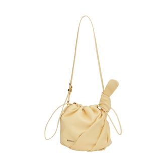 Rotate ROTATE Birger Christensen, Mini Bags, female, Yellow, Size: ONE SIZE Bon Bon Bucket Bag