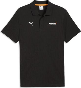 Puma Polo in jacquard McLAREN RACING da uomo, Accessori, Nero, XXL