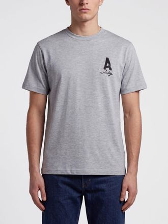 Autry T-shirt in cotone con logo a contrasto sul davanti