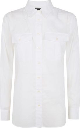 Ralph Lauren Courtenay Long Sleeve Button Front Shirt