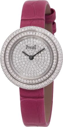 Piaget Possession Quartz Diamond Silver Dial Ladies Watch G0A44298