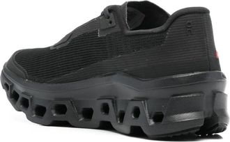 On Running Womens Cloudmonster Void Sneaker Black Rubber