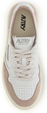 Autry Womens Sneakers Medalist Low White Leather White-Phard Trainers White/phard