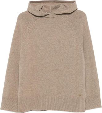 Max Mara Raglan-sleeve Cashmere Hoodie