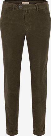 Bsettecento Slim Hose aus Baumwolle Velluto 3000