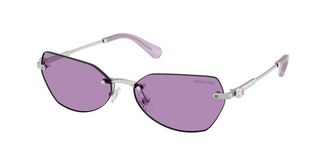 Swarovski SK7038 400169 Womens Sunglasses Silver Size 58