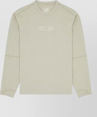 Maison Margiela logo-print long-sleeve sweatshirt