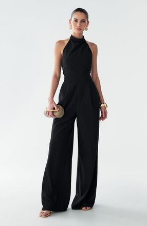 BWLDR Alma Jumpsuit in Black at Nordstrom, Size 12