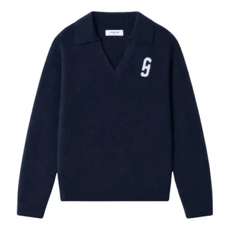 Janice Dames, Truien, Blauw, Maat: 2XL