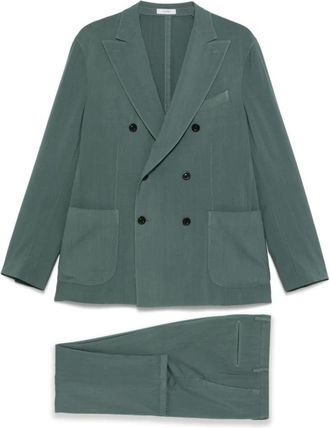 Boglioli Hombre, Trajes, Verde, Talla: M