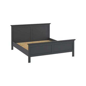 Dmora Dmora - Cama Plaza Y Media Inaya, Sommier Para Dormitorio, Estructura De Cama Por Habitaci&oacute;n, Estructura Del Sostenedor Del Colch&oacute;n, 211x179 H110 Cm, 