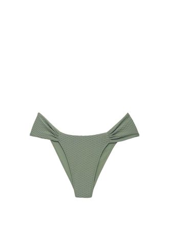Anine Bing Naya high-cut bikini bottom - Green